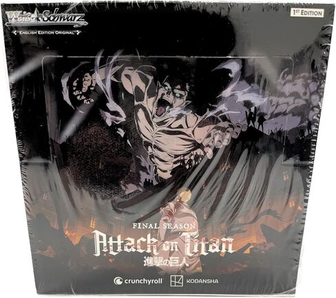 Weiss Schwarz: Attack On Titan: Final Season - ENG Booster Box in Saudi Arabia