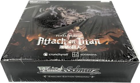 Weiss Schwarz: Attack On Titan: Final Season - ENG Booster Box in Saudi Arabia
