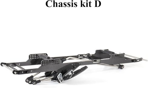 إطار هيكل من الكربون 1/10 LCG لأداء الهيكل RC الزاحف للمحور المحوري AR44 SCX10 II Capra Vanquish F10 (مجموعة الارتباط) in Kuwait