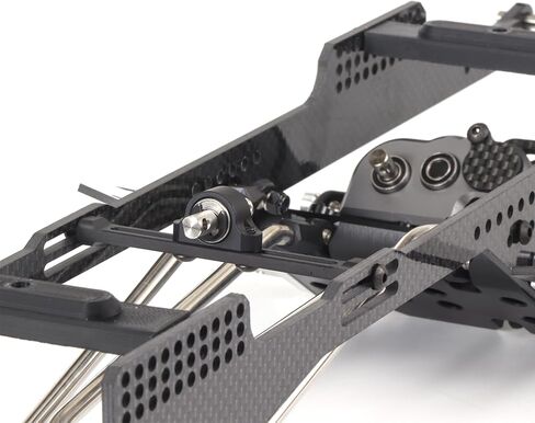 إطار هيكل من الكربون 1/10 LCG لأداء الهيكل RC الزاحف للمحور المحوري AR44 SCX10 II Capra Vanquish F10 (مجموعة الارتباط) in Kuwait