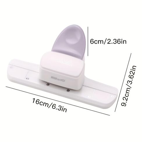 Tag Punch Corner Cutter 3 in 1 Corner Paper Punch Rounder Tag Shape Lever Action Punch for Present Making, DIY Crafts Projects, Photo Cutter, Card Making Supplies in Saudi Arabia