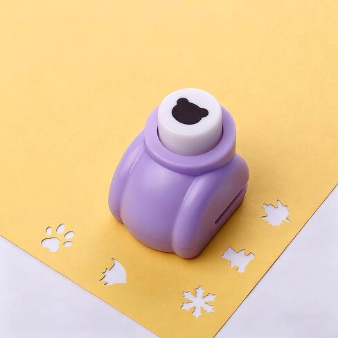 Cat Shape Paper Punch, Lavender Purple Craft Hole Puncher for DIY Scrapbooking, Card Making, Journaling, Mini Press Cutter for Nail Art and Handmade Decorations in Saudi Arabia