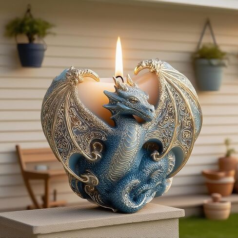 Dragon Candle Mold, 3D Animal Dinosaur Silicone Molds for Candle Making, Epoxy Resin Casting Molds for Handmade DIY Soap & Aromatherapy DIY Home Desk Decor in Saudi Arabia
