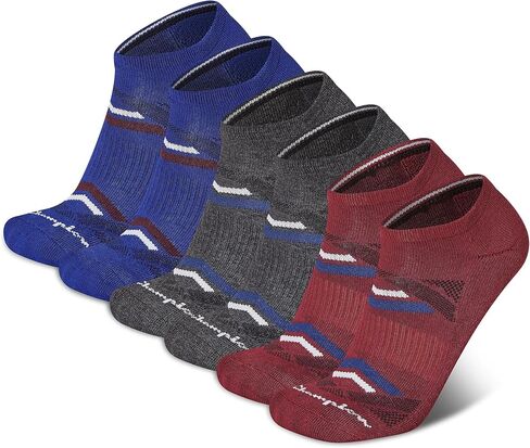 Champion Men's Double Dry 6-Pair Pack Cotton-Rich Low Cut Socks in Saudi Arabia