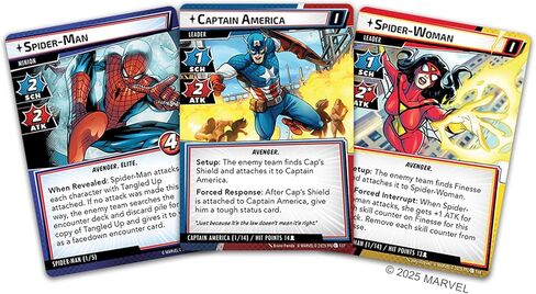 Asmodee Marvel Champions The Card Game Civil War Expansion - New Villainous Heroes & Customizable Scenarios, Cooperative Strategy Game for Kids & Adults, Ages 14+, 1-4 Players, 45-90 Min Playtime in Saudi Arabia