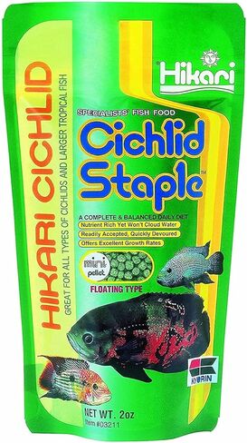 Hikari Cichlid Staple Mini Pellet -- 8.8 oz in Saudi Arabia