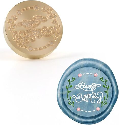 عيد ميلاد الشمع ختم ختم النحاس 25mm خمر انفصال ختم ختم النحاس ومقبض الخشب نمط ختم رئيس رسالة بطاقة دعوة الزفاف هدية حزمة العطلات in Saudi Arabia