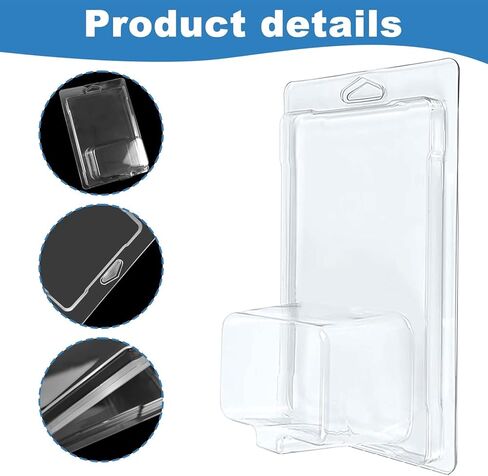 150 Pcs Clear Protector Cases Model Car Clamshell Cases Display Clear Protective Packs Car Blister Pack Covers Compatible with Hot-Wheels for Storage, 7.5 x 5 x 2 Inch in Saudi Arabia