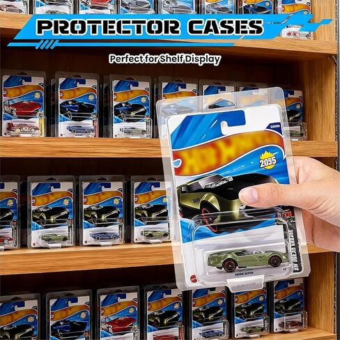 150 Pcs Clear Protector Cases Model Car Clamshell Cases Display Clear Protective Packs Car Blister Pack Covers Compatible with Hot-Wheels for Storage, 7.5 x 5 x 2 Inch in Saudi Arabia