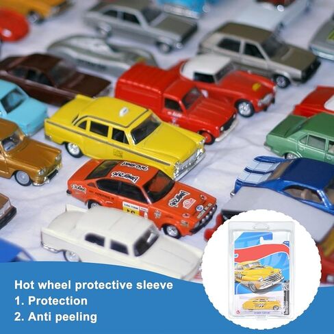 150 Pcs Clear Protector Cases Model Car Clamshell Cases Display Clear Protective Packs Car Blister Pack Covers Compatible with Hot-Wheels for Storage, 7.5 x 5 x 2 Inch in Saudi Arabia