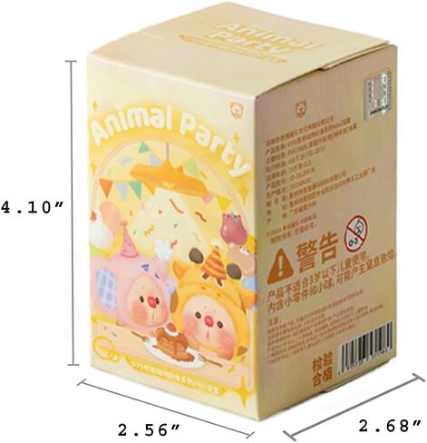 OYO Animal Party Series Mini Blind Box 1PC(1 of 14 Possible Styles) Cute Figures Collectible Toys Birthday Gifts (1Pcs Blind Box) in Saudi Arabia