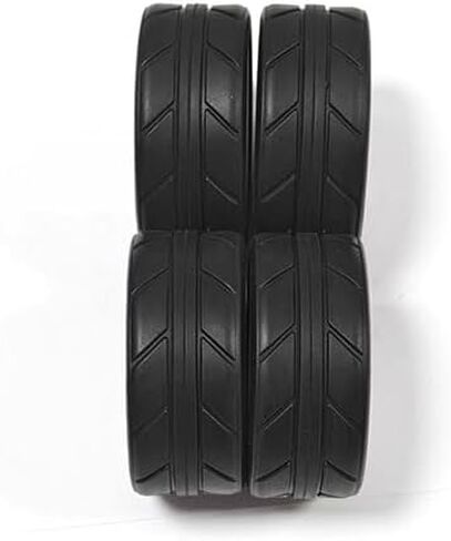 سيارة التحكم عن بعد بمقياس 1/10 إطارات سباق 12 مم محول سداسي HSP، Tamiya، Jingshang، WL Tools مقاس 1/10 إطارات سيارات سباق الطرق بجهاز التحكم عن بعد (أبيض) الإطارات ملتصقة. in Kuwait