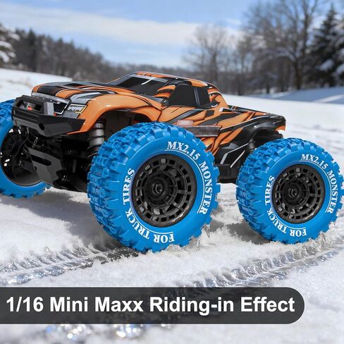 12mm Hex RC Wheel Tires Colored Rubber Tires for 1/16 Traxxas Mini Maxx 107154-1 Mini XRT VXL 108076-1 E-Revo Mini XRT MJX 16207 16210 16209 16208 HSP 94186 LOSI 1/18 Mini LMT Upgrade (4PCS) in Saudi Arabia