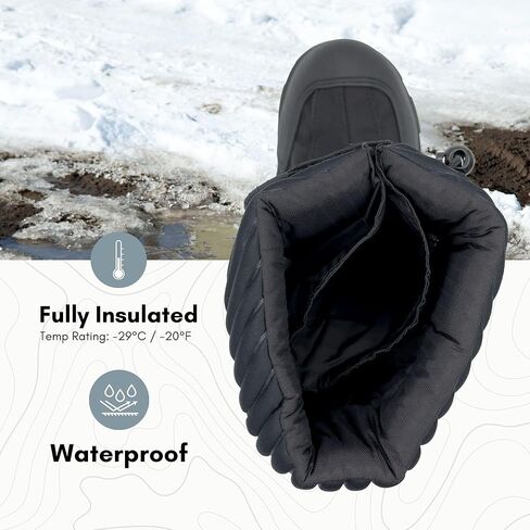 NEOS Explorer Glacier Trek Spike, Insulated, Black, 11 in in Saudi Arabia