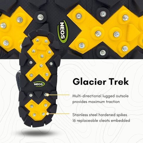 NEOS Explorer Glacier Trek Spike, Insulated, Black, 11 in in Saudi Arabia