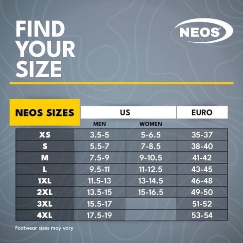 NEOS Explorer Glacier Trek Spike, Insulated, Black, 11 in in Saudi Arabia