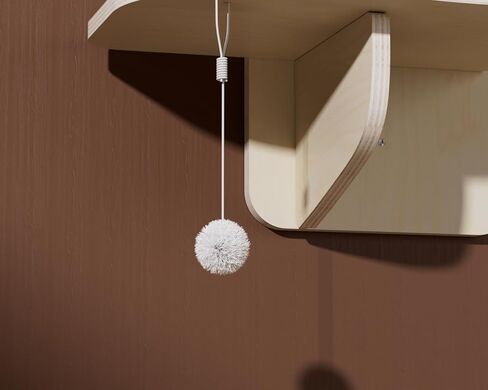 أرفف عائمة مثبتة على الحائط للقطط، أثاث جثم، أرجوحة متسلقة، شجرة تسلق داخلية، خطوات كبيرة مثبتة على الحائط، مجثمات تسلق القطط، أرجوحة من الخشب الصلب in Kuwait