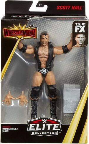 WWE WrestleMania Scott Hall Elite Collection Action Figure in Saudi Arabia