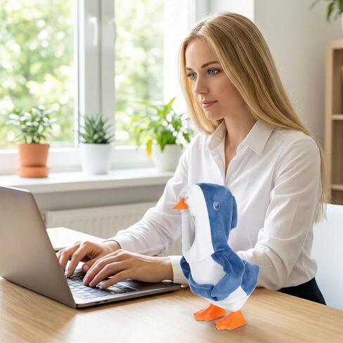 5.9inch Desk Goose Outfits, Mini Desk Goose Hoodie Small Desk Goose Clothes Set for Magnetic Goose Statue (Shark) in Saudi Arabia
