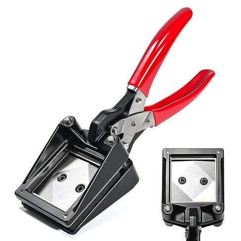 قاطع صور جواز السفر مقاس 2 × 2 بوصة، قاطع مربع للبطاقات المحمولة، قاطع قوالب يدوي لصور جواز السفر مقاس 50 × 50 مم، لقطع ورق بطاقة العمل وصورة الترخيص in Kuwait