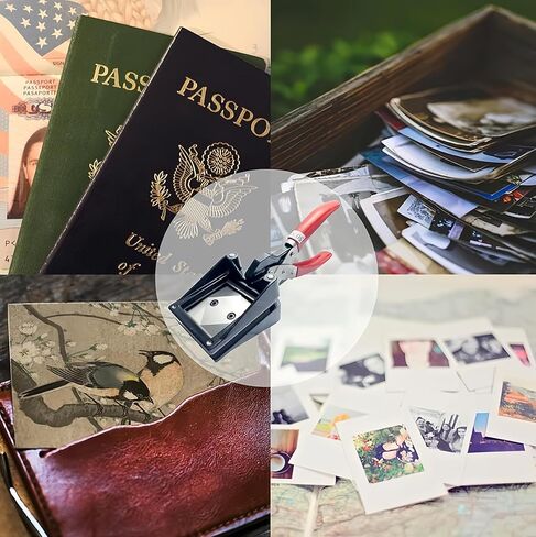 قاطع صور جواز السفر مقاس 2 × 2 بوصة، قاطع مربع للبطاقات المحمولة، قاطع قوالب يدوي لصور جواز السفر مقاس 50 × 50 مم، لقطع ورق بطاقة العمل وصورة الترخيص in Kuwait