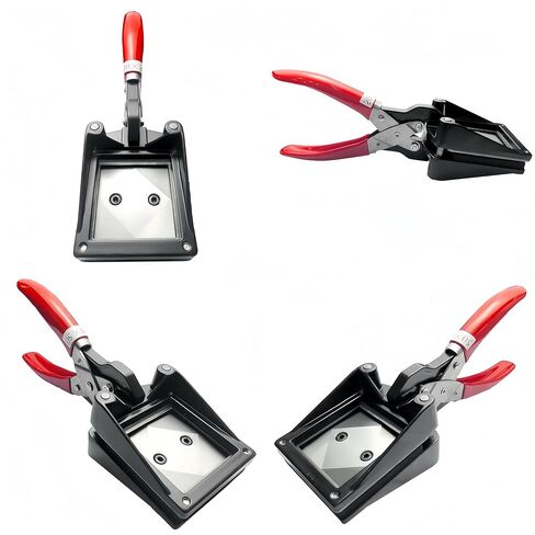 قاطع صور جواز السفر مقاس 2 × 2 بوصة، قاطع مربع للبطاقات المحمولة، قاطع قوالب يدوي لصور جواز السفر مقاس 50 × 50 مم، لقطع ورق بطاقة العمل وصورة الترخيص in Kuwait