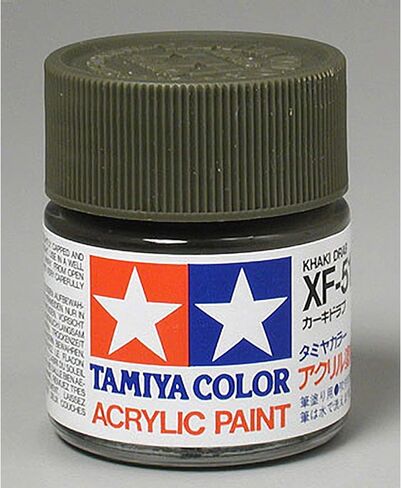 TAMIYA أكريليك XF51 مسطح كاكي دراب TAM81351 طلاء بلاستيك أكريليك in Kuwait