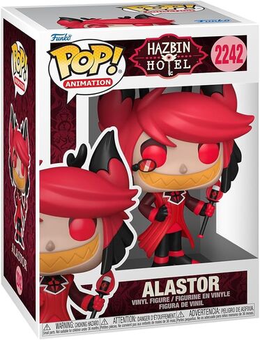فانكو بوب! الرسوم المتحركة: فندق Hazbin - Alastor - 1/6 Odds for Rare Chase Variant - شخصية الفينيل القابلة للتجميع - فكرة هدية - البضائع الرسمية - ألعاب للأطفال والكبار - عشاق الرسوم المتحركة in Saudi Arabia