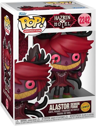 فانكو بوب! الرسوم المتحركة: فندق Hazbin - Alastor - 1/6 Odds for Rare Chase Variant - شخصية الفينيل القابلة للتجميع - فكرة هدية - البضائع الرسمية - ألعاب للأطفال والكبار - عشاق الرسوم المتحركة in Saudi Arabia