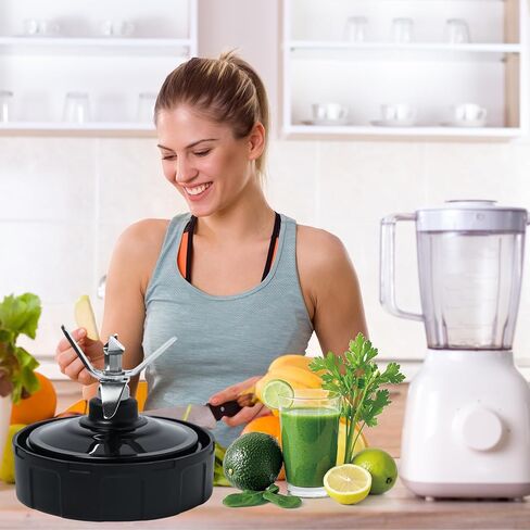 7 Fins Blender Blade Replacement Parts Compatible with Nutri Ninja Blender Accessories, 7 Fins Blender Replacement Parts for BL480 BL480D BL481 BL482 BL486CO BL487 BL487A BL682 BL487 BL2013 in Saudi Arabia