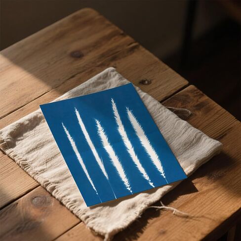 Cyanotype Kit A4 30 Sheets Tear-Resistant Cyanotype Paper Sylephioro Beginner-Friendly Crafts for Adults, Kids, Educators, and STEM Students in Saudi Arabia