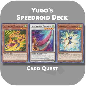 مجموعة مخصصة كاملة لـ Yu-Gi-Oh! ARC-V - مجموعة Yugo Speedroid Synchro Deck in Kuwait