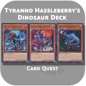مجموعة مخصصة كاملة لـ Yu-Gi-Oh! GX - موصل Tyranno Hassleberry النهائي Tyranno & Evolution Dinosaur Deck in Kuwait