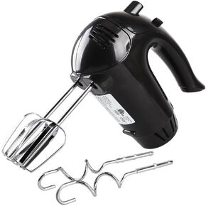 Electric Hand Mixer with Whisk&Dough Hook -5 Adjustable Speed Kitchen Mixer, One-Touch Eject Hand Blender Portable Handheld Mixer for Baking, Blending or Cooking in Saudi Arabia
