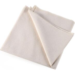 Canvas Fabric, 1.75Yd (63 x 20 inch) 100% Cotton White Canva Fabric Natural Cotton Duck Canvas Fabrics for Sewing Arts Crafts, Backings, Covers, Placemats in Kuwait