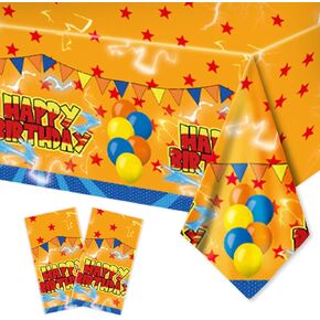 قطعتان من أغطية طاولات التنين لوازم الحفلات، مفرش طاولة تنين بلاستيكي للاستعمال مرة واحدة، ديكورات حفلات أعياد الميلاد بتصميم الرسوم المتحركة الأنيمي للصبي، ديكورات حفلات الكرة الكرتونية in Kuwait