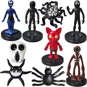 9 PCS Action Figure Toys Model Dolls Children's Gifts Halloween Thanksgiving Christmas Birthday Party Toys in Saudi Arabia