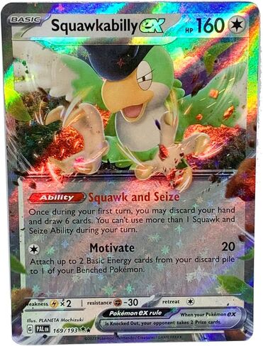 بوكيمون - Squawkabilly ex 169/193 - Paldea Evolved Double Rare in Kuwait