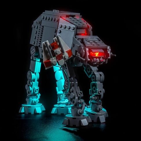 BrickBling LED Light Compatible with Lego at-at, Easy Install Premium Light Set with Hidden Effects Compatible with Lego 75440- Excluding Car, Lights Only in Saudi Arabia