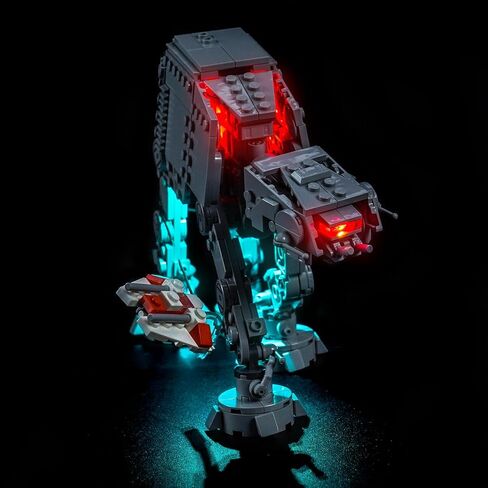 BrickBling LED Light Compatible with Lego at-at, Easy Install Premium Light Set with Hidden Effects Compatible with Lego 75440- Excluding Car, Lights Only in Saudi Arabia