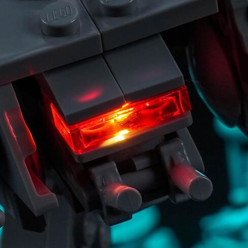 BrickBling LED Light Compatible with Lego at-at, Easy Install Premium Light Set with Hidden Effects Compatible with Lego 75440- Excluding Car, Lights Only in Saudi Arabia