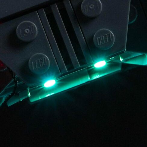BrickBling LED Light Compatible with Lego at-at, Easy Install Premium Light Set with Hidden Effects Compatible with Lego 75440- Excluding Car, Lights Only in Saudi Arabia