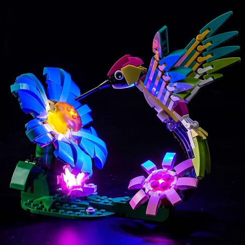 BrickBling LED Light Only, Compatible with Lego Creator 3 in 1 Wild Animals: Colorful Hummingbird 31384-Not Come with Model in Saudi Arabia