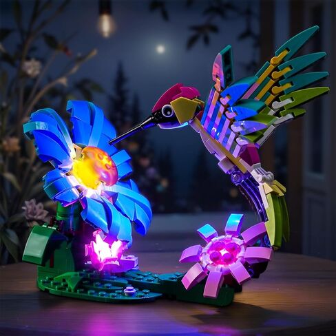 BrickBling LED Light Only, Compatible with Lego Creator 3 in 1 Wild Animals: Colorful Hummingbird 31384-Not Come with Model in Saudi Arabia