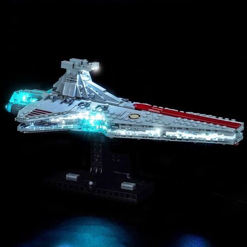 BrickBling LED Light Kit Compatible with Lego Venator-Class Attack Cruiser, Creative Lighting Compatible with Lego 75441 (Model Not Included) in Saudi Arabia