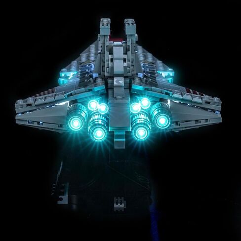 BrickBling LED Light Kit Compatible with Lego Venator-Class Attack Cruiser, Creative Lighting Compatible with Lego 75441 (Model Not Included) in Saudi Arabia