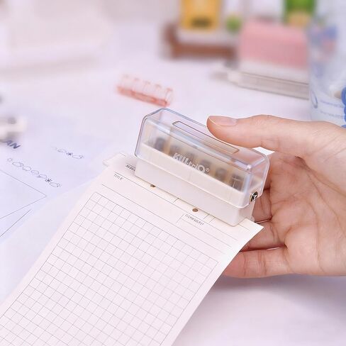 Mini 6-Hole Punch, Binding Machine, Handheld Portable Puncher for A4/A5/B5 Paper in Saudi Arabia