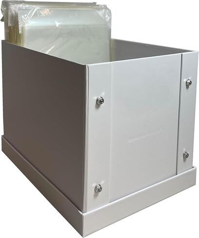 5 CheckOutStore White Stamp & Die Craft Storage Pocket Box (10.5 x 7.5 x 7.5) in Saudi Arabia