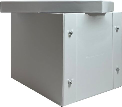 5 CheckOutStore White Stamp & Die Craft Storage Pocket Box (10.5 x 7.5 x 7.5) in Saudi Arabia