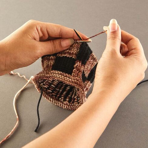 مجموعة إبر Knitter's Pride Terra Mini القابلة للتبديل مقاس 2 بوصة (5 سم) - 8 مقاسات أمريكية (2.5 إلى 10) in Saudi Arabia